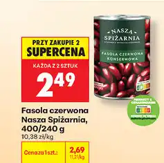 Biedronka Fasola czerwona Nasza Spiżarnia oferta