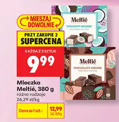 Biedronka Mleczko Meltie oferta