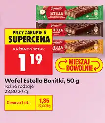 Biedronka Wafel Estella Bonitki oferta