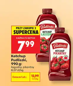 Biedronka Ketchup Pudliszki oferta