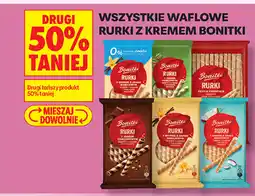 Biedronka Wszystkie waflowe rurki z kremem Bonitki oferta