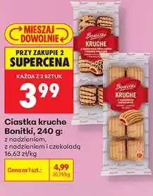 Biedronka Ciastka kruche Bonitki oferta
