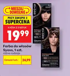 Biedronka Farba do włosów Syoss oferta