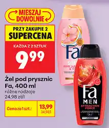 Biedronka Żel pod prysznic Fa oferta