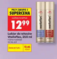 Biedronka Lakier do włosów Wellaflex oferta