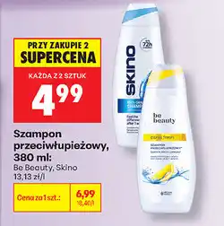 Biedronka Szampon przeciwłupieżowy Be Beauty, Skino oferta