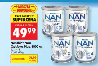 Biedronka Nestlé Nan Optipro Plus oferta