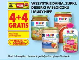 Biedronka Wszystkie dania, zupki, deserki w słoiczku i musy Hipp oferta