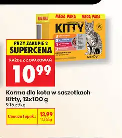 Biedronka Karma dla kota w saszetkach Kitty oferta