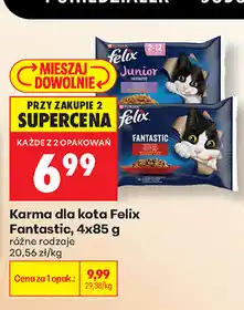 Biedronka Karma dla kota Felix Fantastic oferta