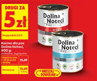 Biedronka Karma dla psa Dolina Noteci Premium oferta