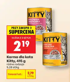 Biedronka Karma dla kota Kitty oferta