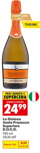 Biedronka La Gioiosa Asolo Prosecco Superiore D.O.C.G oferta