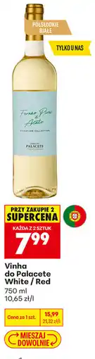 Biedronka Vinha do Palacete White / Red oferta