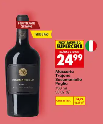 Biedronka Masseria Trajone Susumaniello Puglia oferta