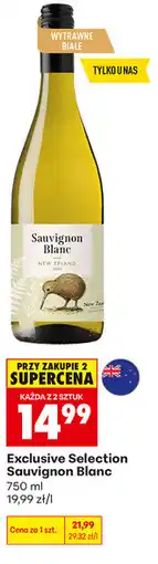 Biedronka Exclusive Selection Sauvignon Blanc oferta
