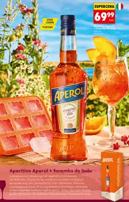 Biedronka Aperitivo Aperol + foremka do lodu oferta