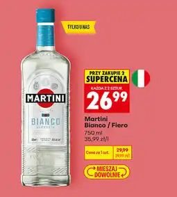 Biedronka Martini Bianco / Fiero oferta