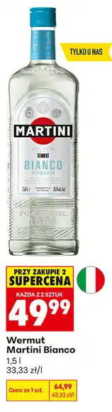 Biedronka Wermut Martini Bianco oferta