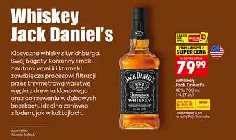 Biedronka Whiskey Jack Daniel's 40% oferta