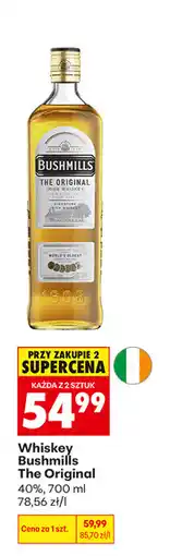 Biedronka Whiskey Bushmills The Original 40% oferta