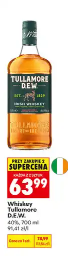 Biedronka Whiskey Tullamore D.E.W. 40% oferta