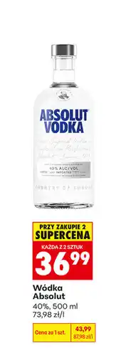 Biedronka Wódka Absolut oferta