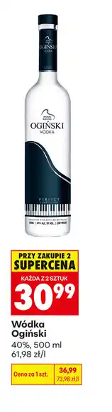 Biedronka Wódka Ogiński oferta