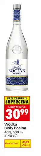 Biedronka Wódka Biały Bocian oferta