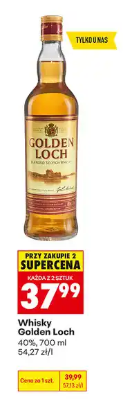 Biedronka Whisky Golden Loch 40% oferta