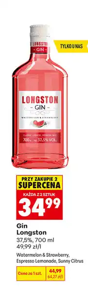 Biedronka Gin Longston oferta