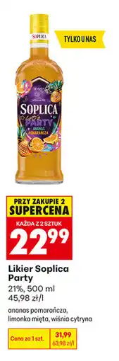 Biedronka Likier Soplica Party 21% oferta