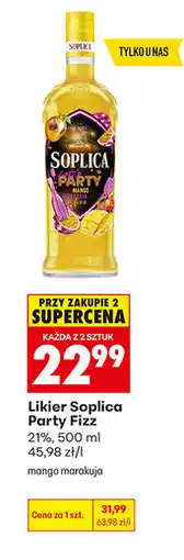 Biedronka Likier Soplica Party Fizz 21% oferta