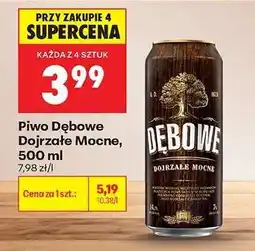 Biedronka Piwo Dębowe Dojrzałe Mocne, 500 ml oferta