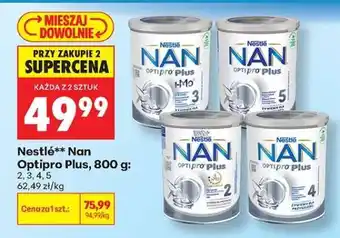 Biedronka Nestlé Nan Optipro Plus *** 800 g oferta