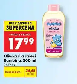 Biedronka Oliwka dla dzieci Bambino, 300 ml oferta