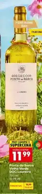 Biedronka Wino białe Ponte da Barca Vinho Verde DOC Loureiro oferta