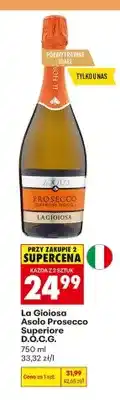Biedronka Wino musujące La Gioiosa Asolo Prosecco Superiore D.O.C.G oferta