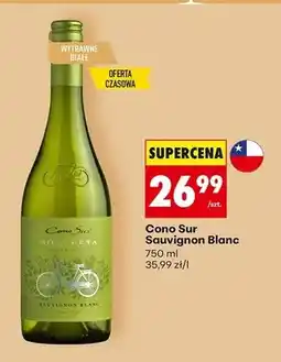 Biedronka Wino wytrawne białe Cono Sur Sauvignon Blanc oferta