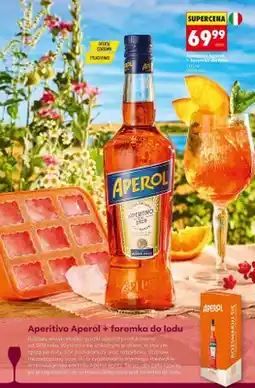 Biedronka Zestaw aperitivo Aperol + foremka do lodu oferta