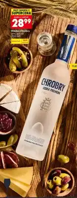 Biedronka Wódka Chrobry Vodka Premium oferta