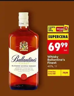 Biedronka Whisky Ballantine's Finest oferta