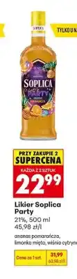 Biedronka Likier Soplica Party ananas pomarańcza oferta