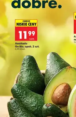 Biedronka Awokado Go Bio 2-pak oferta
