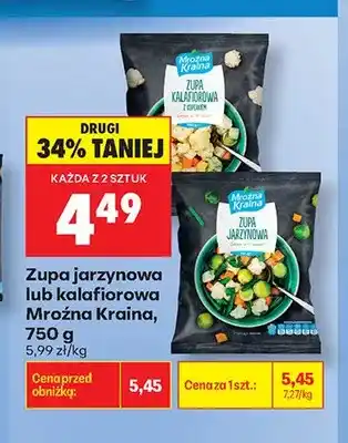 Biedronka Zupa jarzynowa Mroźna Kraina oferta