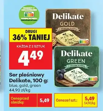 Biedronka Ser pleśniowy Delikate Blue oferta