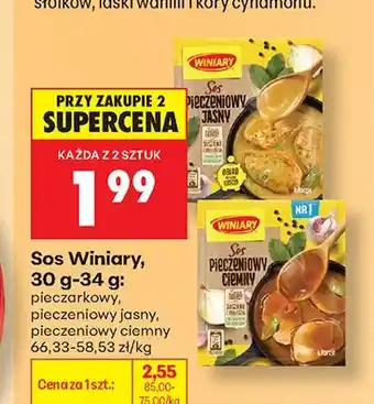 Biedronka Sos pieczeniowy jasny Winiary oferta