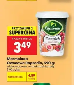 Biedronka Marmolada Owocowa Rapsodia o smaku dzikiej róży oferta