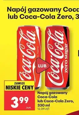 Biedronka Napój gazowany Coca-Cola Zero oferta