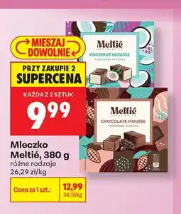 Biedronka Mleczko o smaku czekoladowym Meltie oferta